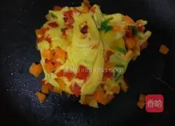 Colored fried rice recipe 3