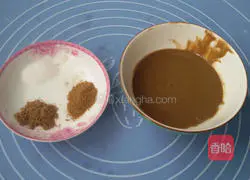 Illustration of how to make beef pancakes 1