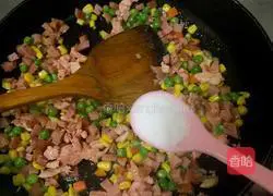 Garlic Chicken Curry Fried Rice Recipe Illustration 6