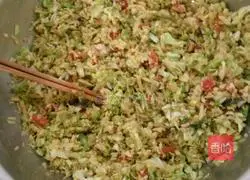 Illustration of how to make cabbage and potato buns 2