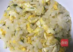 Illustration of home-style egg fried rice 6