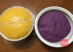 Illustration of how to make colorful steamed buns 12