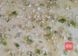 Illustration of how to make scallion pancakes 7