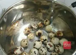 Illustration of how to make sweet wine dumplings and quail eggs 5
