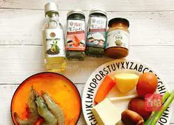 Illustration of how to make Little Bear Shrimp and Vegetable Tofu 1