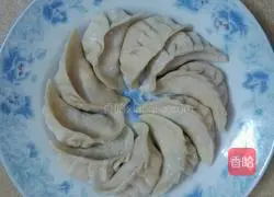 Watercress Dumplings Illustration of how to make soup 3