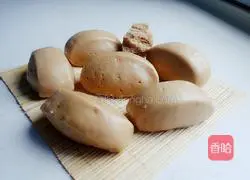 Homemade brown sugar steamed buns Practice illustration 19