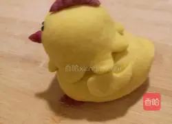 Illustration of how to make mother chicken and her children (steamed buns) 19