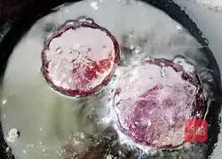 Sweet potato and black rice cakes Illustration of how to do it 14