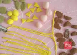 Illustration of how to make animal steamed buns 4