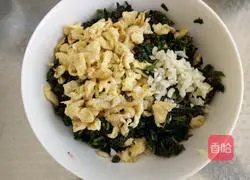 Illustration of how to make garlic amaranth tortillas 5