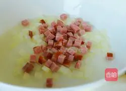 Illustration of how to make fried rice with mushroom sauce 3