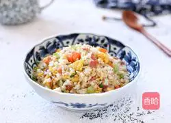 Recipe for Mixed Vegetables, Ham and Egg Fried Rice 15