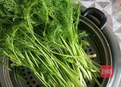 Illustration of how to make fennel dumplings 1