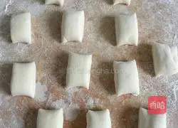 Illustration of how to cut steamed buns 12