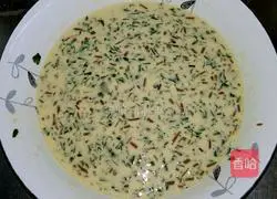 Purslane Garlic Egg Pancake Recipe Illustration 7