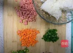 Soy Sauce Fried Rice Recipe Illustration 1