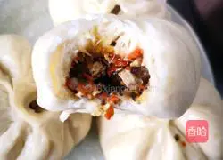 Egg, tofu and vermicelli stuffed buns Illustration of how to do it 11