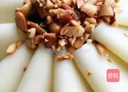 Illustration of how to make cold dumpling wrappers 6