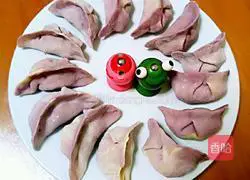 Illustration of how to make mushroom stuffed dumplings 13