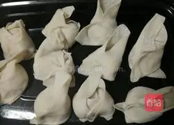 Fresh Meat and Shrimp Wonton Recipe Illustration 5