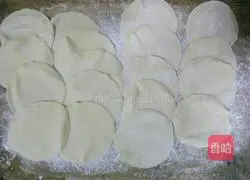 Illustration of how to make dumplings stuffed with chives and fungus 9