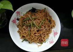 Illustration of how to make steamed noodles 7