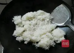 Miscellaneous Illustration of how to make fried rice 8