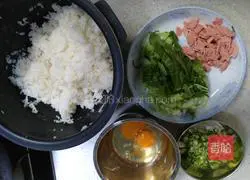 Soy Sauce Fried Rice Recipe Illustration 1