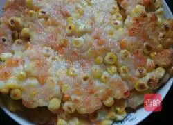 Carrots and Corn Illustration of how to make cakes 10