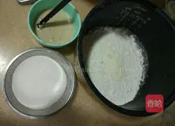 Illustration of how to make carrot and egg buns 1