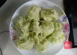 Illustration of how to make zucchini and egg dumplings 9