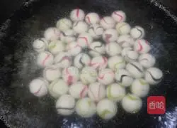 Illustration of how to make fried glutinous rice balls 2