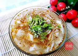 Illustration of how to make sour soup wonton wrappers 1