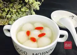 Illustration of how to make glutinous rice balls 11