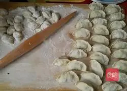 Sophora flower dumplings Practice illustration 9