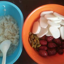 Sweet wine and red date rice cake "Sweet wine glutinous rice balls"