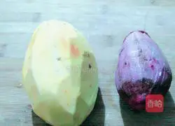 Illustration of how to make steamed three-color glazed glutinous rice balls 1