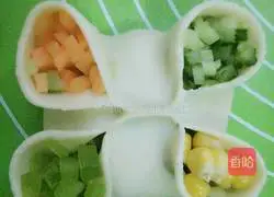 Illustration of how to make Sixi dumplings 14