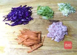 Illustration of how to make fried noodles 4
