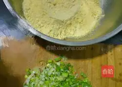 Illustration of how to make multigrain pancakes 1