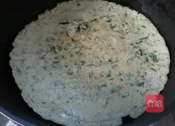 Illustration of how to make mint egg pancake 6