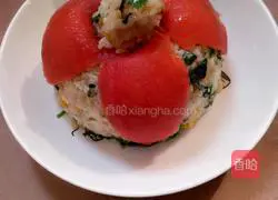 Illustration of how to make fried rice with chives and eggs 13