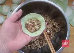 Illustration of how to make jade dumplings 5