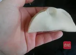 Illustration of how to make three fresh dumplings 6