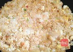 Egg Fried Rice Illustration of how to do it 7