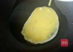 Scallion egg fried rice Practice illustration 4