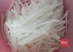 Fish cake and white radish Practice illustration 2