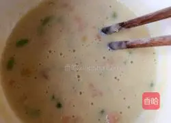 Three diced shrimp egg pancakes Practice illustration 4