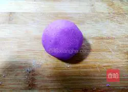 Illustration of making bean paste and purple sweet potato glutinous rice cakes 11